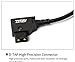 ZITAY D-Tap to DC 12V Power Cable Angle DTap DC 2.5x5.5mm Compatible with Atomos Ninja Shogun Blackmagic Video Assist Monitor Hollyland Mars 400s Lectrosonics Receiver