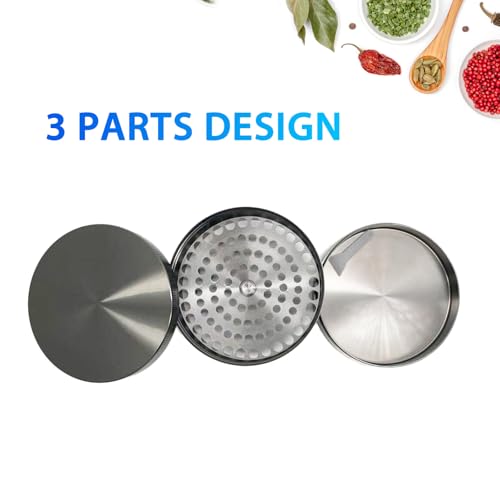 Matoolser 3 Inch Spice Grinder Mills for Kitchen (Gray) by Matoolser - Used condition - Image 3