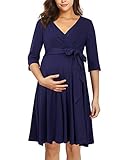 ocasión: elección perfecta como vestido de lactancia, vestido de noche, vestido de fiesta. Agradable y práctico para el embarazo y la lactancia.
