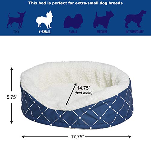 Midwest Homes For Pets Cu20Bld Couture Orthopedic Cradle Pet Bed For Dogs & Cats, X-Small #TOP2