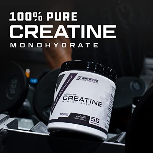 Cutler Nutrition Jay Essentials Pure Creatine Monohydrate Powder Unflavored 5G Supports Lean Muscle Strength And Power Output Pre Workout And Post Workout Recovery Mix 250G (50 Servings) #TOP5