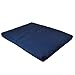 YogaAccessories Cotton Zabuton Meditation Cushion - Blue