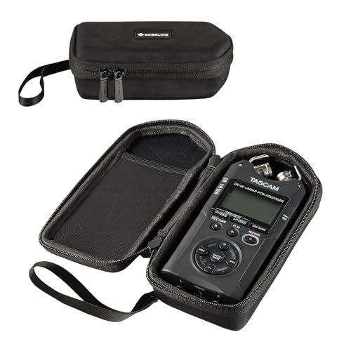 caseling Hard Case for Zoom H4essential, H4n Pro, H1 XLR & Tascam DR-40X, DR-07XP, DR-05XP...
