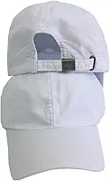 Boné Liso Masculino Feminino Unissex Sarja Aba curvada Com Regulagem De Tamanho Cor: Branco