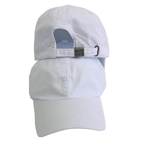 Boné Liso Masculino Feminino Unissex Sarja Aba curvada Com Regulagem De Tamanho Cor: Branco