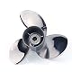 Edelstahl Außenbordpropeller Captain 10 1/4 Zoll für Yamaha Motoren