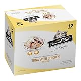 Fussie Cat Premium Tuna w/Chicken in Aspic, 2.47 Ounce (Pack of 12)