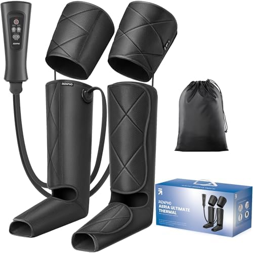 FIT KING Foot And Leg Massager For Circulation And Pain Relief With Knee Heating Therapy - View #9