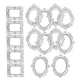 Charmants mini-cadres : ajoutez une touche de charme à votre maison de poupée avec ces ravissants cadres miniatures, adaptés à les styles de décoration. cadre photo miniature vintage en résine à monter soi-même
