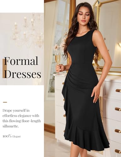 Robe longue invitée de mariage Aupuls élégante pour soirée