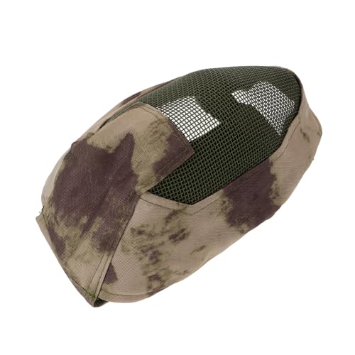 SKISUNO Fencing Mask Cover Protective Face for Comfortable Outdoor Sports and Training Stylish Mesh Design Comprehensive Facial