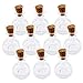 Produktbild 10pcs Birnen-Form-miniflaschen Multi Usage Cork Glasflaschen Löschen Mini Cork Vials Transparent Wünschen Drift Flaschen Party Favors