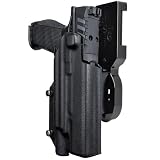 Pro Heavy Duty Competition Holster fits Walther PDP 5in w/ X300U-A (Right-Hand Draw, Black/Black)