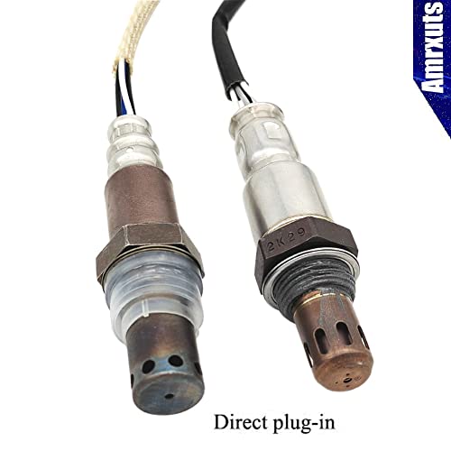 Amrxuts 4pcs 234-4940 234-4974 Upstream Downstream Air Fuel Ratio O2 Oxygen Sensor for Cadillac Escalade for Silverado Suburban Tahoe for GMC Sierra Yukon XL 12659516 12657188