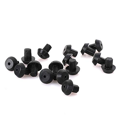 16 PCS WB2K101 Rubber Feet for GE and Kenmore Burner Grate. 16pcs Range Burner Rubber Feet Bumper Replace Part Number WB02K0101, 247410, AP2622260, PS241358. - Thumbnail 2