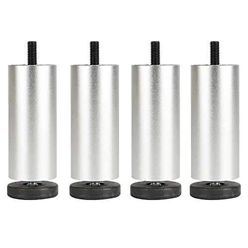Patas para mesas de comedor y gabinetes de cocina DIY con base de metal redonda 2