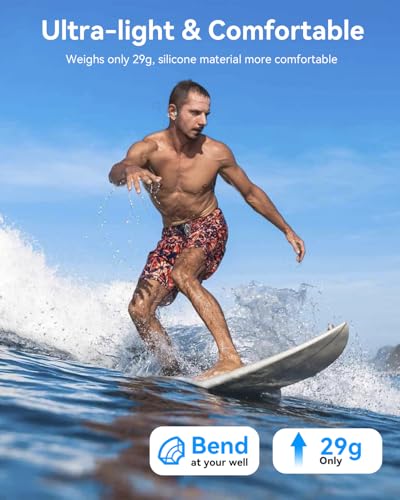 Image of MONODEAL Bone Conduction Headphones Swimming Headphones, IP68 Waterproof