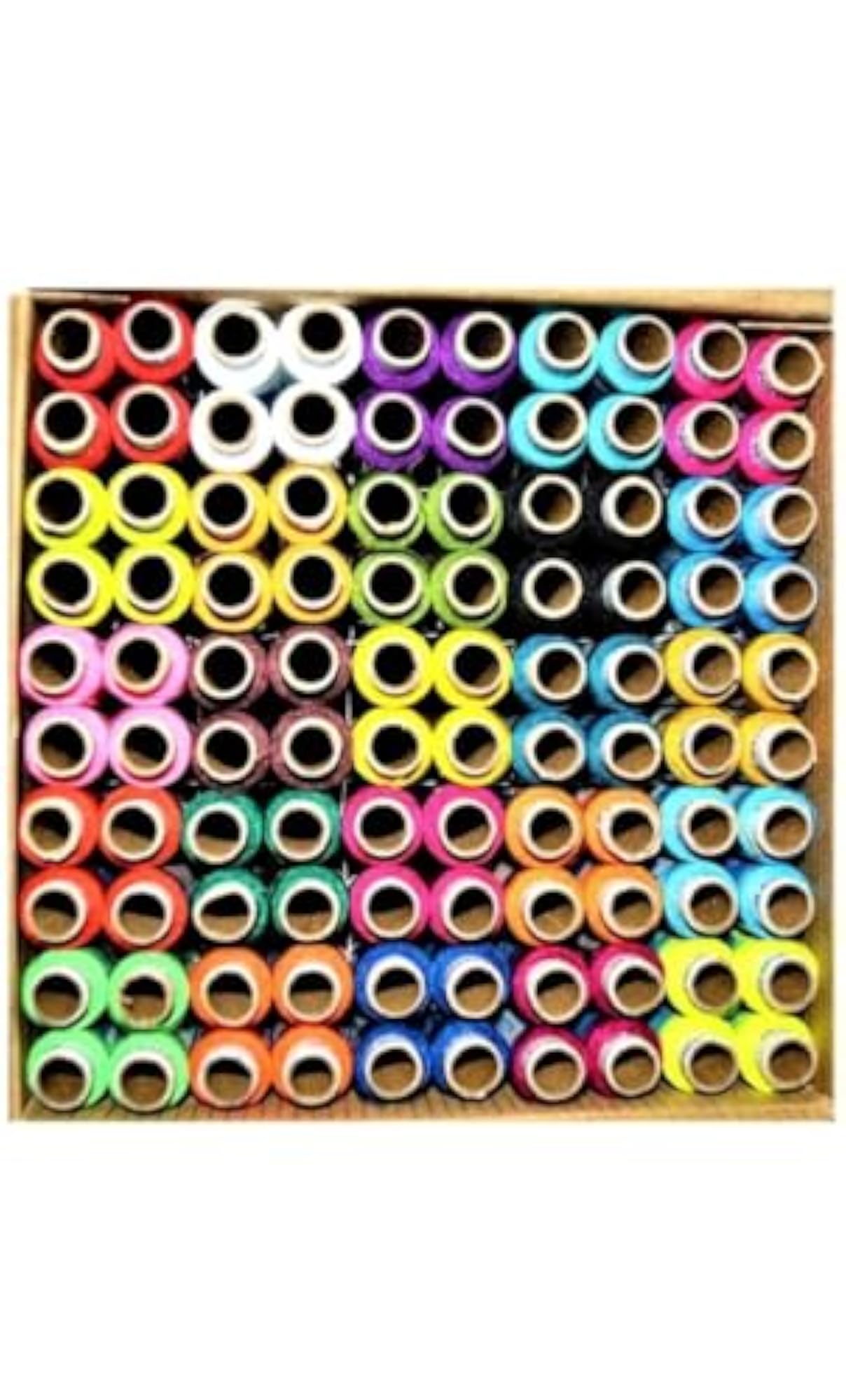 20 Pcs Sewing Thread, 20 Colors, 300m Each
