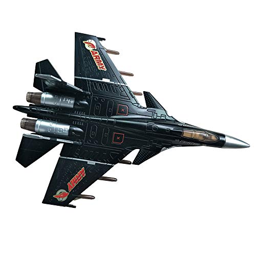 Hsomid Army Air Force Fighter Jet Toy Military Airplane - Fun Lights And Sounds, Bump And Go Action Pretend Play Kids Aircraft Bomber Plane #TOP1