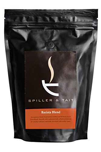 Spiller & Tait Barista Mezcla de granos de café de 250 g bolsa  recién tostado  Apto para todas las máquinas de café Frijoles enteros 1 kg bag