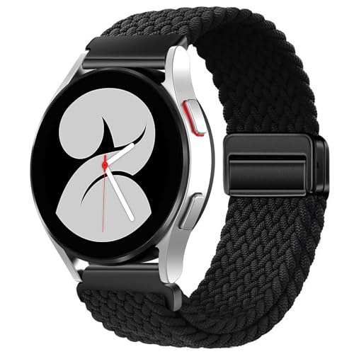 Opiniones y reviews de samsung smartwatch gear los más recomendados. 46 Correa Trenzada Magnética Compatible con Samsung Galaxy Watch 7/FE/6/5/4 de 40mm 44mm, Galaxy Watch Active 2, Gear Sport, Galaxy Watch 6 4 Classic, Correa Elástica de Nailon de...