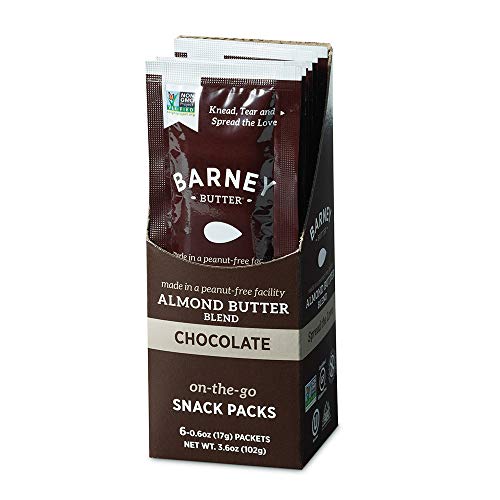 Barney Butter Almond Butter Blend Chocolate Snack Pack, 6 Count