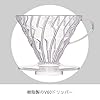 Hario V60 Plastic Coffee Dripper, 02, Clear