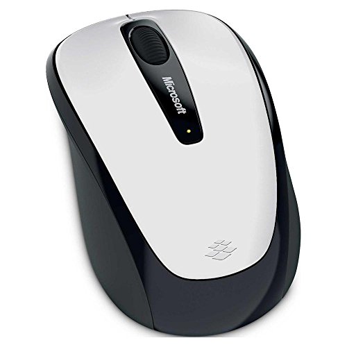 Microsoft GMF-00196 Wireless Mobile Mouse 3500 - White Gloss