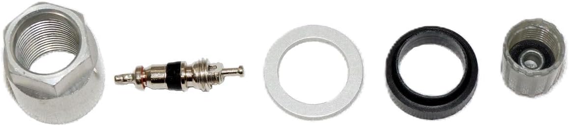 Schrader TPMS Service Pack Compatible with Lexus, Toyota Aluminum Clamp-in Components - 25 Pack