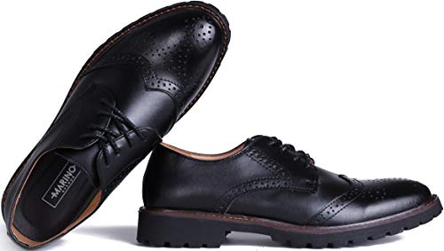 Image of Marino Oxford Dress Shoes for Men - Formal Leather Mens Shoes