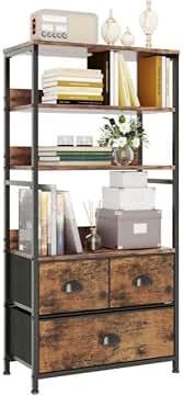 Dresser Bookshelf Combo