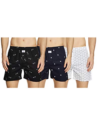 Image of Longies Men's Cotton Boxer Shorts (Pack of 1)