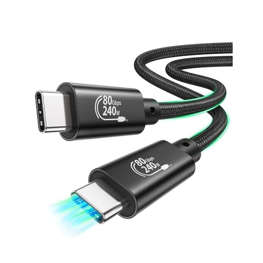 Fitee Thunderbolt 5 10FT Data Cable