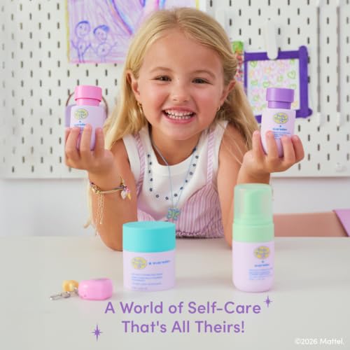 Image of Evereden x Polly Pocket Travel Size Kids Skincare & Haircare Set + Lip Balm