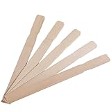 12 Inch Paint Sticks, Box of 5 pcs Hardwood Paint Stirrers, Wood Mixing Paddles for Silicone Rubber,
