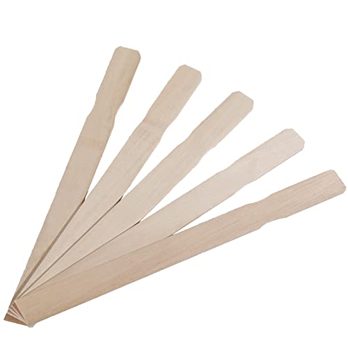12 Inch Paint Sticks, Box Of 5 Pcs Hardwood Paint Stirrers, Wood Mixing Paddles For Silicone Rubber, Epoxy Or Resin, Garden Or Library Markers, Bonus For Bbdino Customers #TOP4