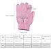 Ice Skating Gloves for Kids Non Slip Thick Knitted Figure Skating Gloves with Rhinestone Snowflakes Warm Winter Ice Accessories for Cycling Hiking Running M for Ki
