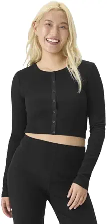 Florence by Mills Women's Rib Refresh 90's Cardigan