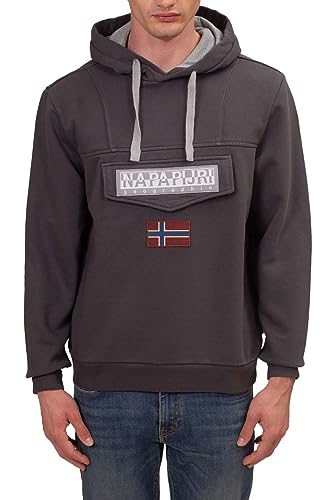 Image of NAPAPIJRI - Burgee Men's Winter Sweatshirt, Dark, XS