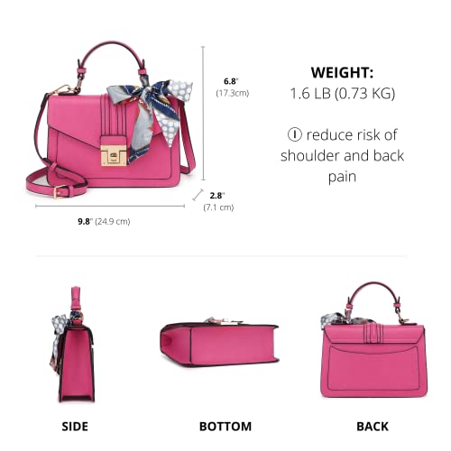 Scarleton Handbags For Women, Crossbody Bags For Women, Purses For Women W/Multi Pockets, Mothers Day Gifts Purse Small, H206512Cs, Rose #TOP2