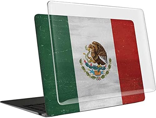 Skinit Case + Skin Compatible with MacBook Air 13in M1 (2021) Originally Designed Mexico Flag Distressed Design