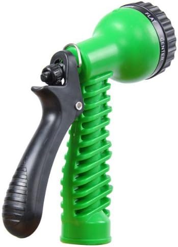 Miniatura 7 de Pistola de agua con boquilla, 6 patrones de rociado, riego de alta presión para manguera para lavado de autos, limpieza de suelos, césped y jardín,