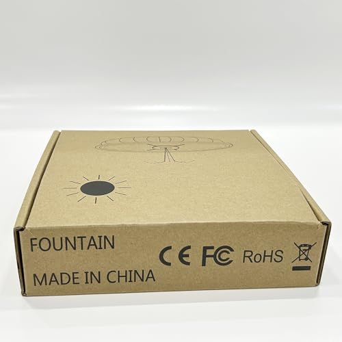 SZMP Fonte solar bomba 2024 fontes de banho DIY para pássaros, painel de vidro de 1,8 W, fonte de ba