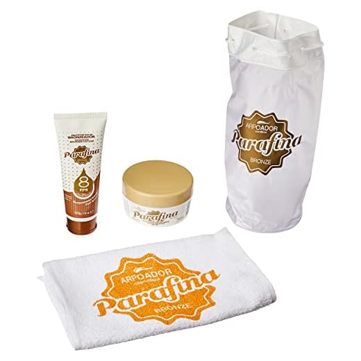 Kit Bronzeador Solar + Prolongador de Bronzeado, Branco, Parafina Bronze, 240 g, 2 unidades