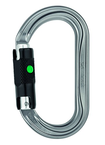OK - Mosquetão Oval Alumínio Trava Automática Ball Lock Petzl
