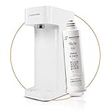 Hidrofiltros - Purificador de Água Facile com Refil C3 Elimina Cloro, Odores e Sabores Cor Branco Hidrofiltros