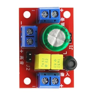 2 Pcs Adjustable 2 Way Crossover Two-Way Crossover for HiFi Speaker High and Low Frequency Car Bass Audio Speaker Crossover Filter DIY Home