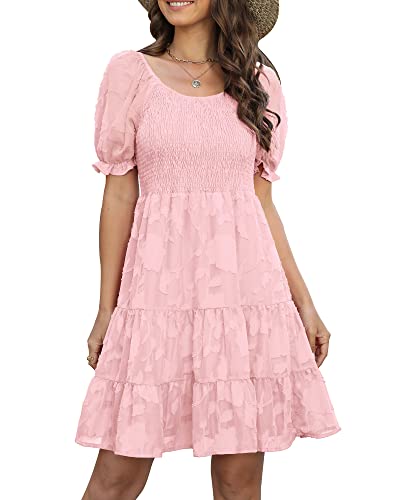 Summer Dresses For Women 2023 Wedding Guest Cute Spring Dresses Adult Pink S #TOP9