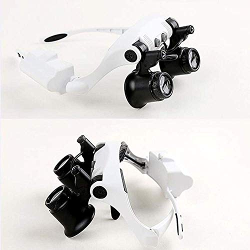 Casques éclairés et loupe pour les cils électronique circuit et montre - 5