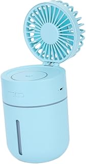 Homoyoyo Fans Handheld Portable Fans Handheld Fans Air Humidifying Fan USB Desk Fan Mini Handheld Fan Air Humidifying Mini Fan Spray Fan Small Fan Spray Mist Fan Blue T9 Air Humidifying